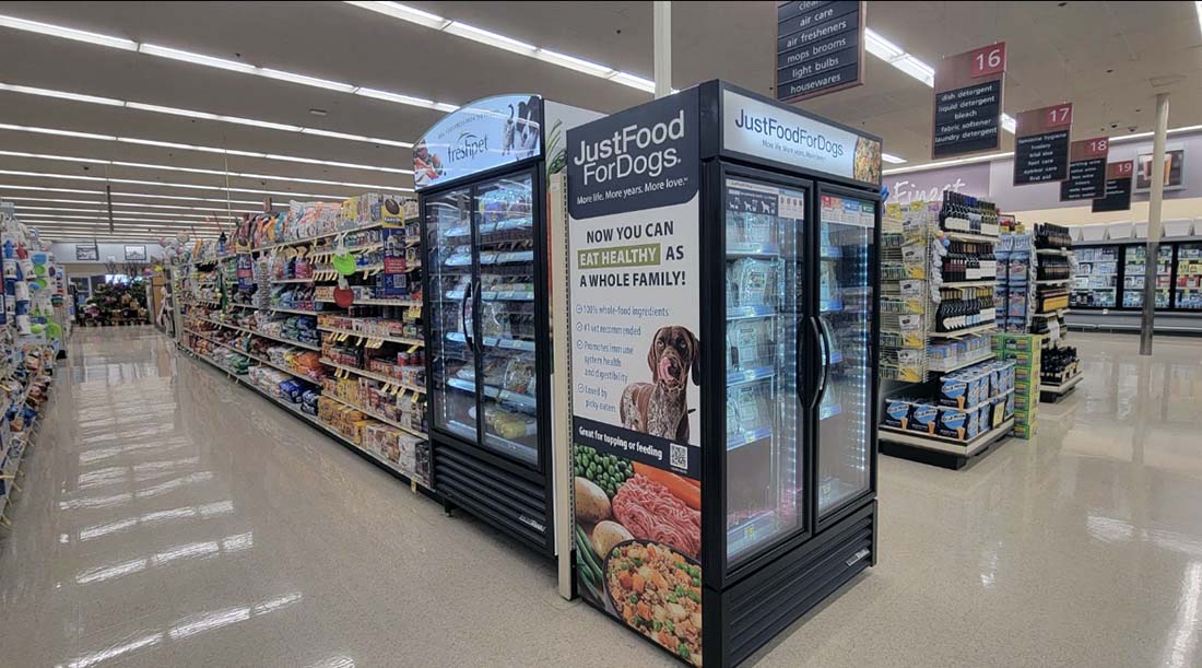 JustFoodForDogs Now in Select SoCal Albertsons